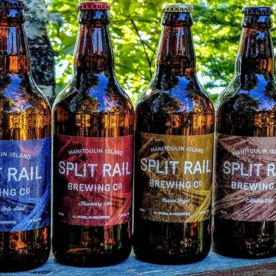 Split Rail Brewing Co. beers