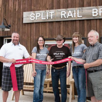 Split Rail Brewing Co. grand opening